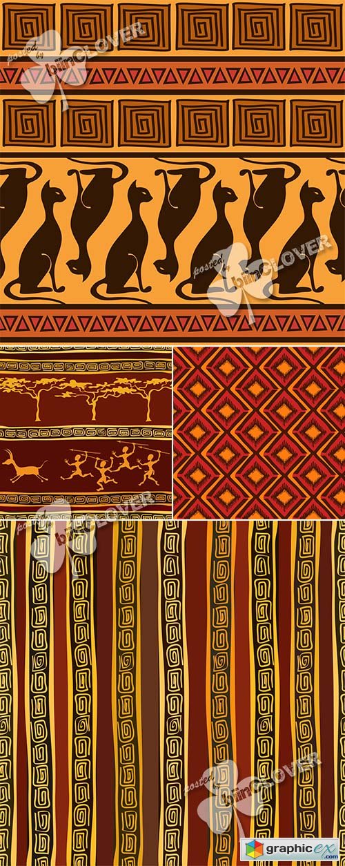 Vector Ethnic ornament seamless pattern 0520