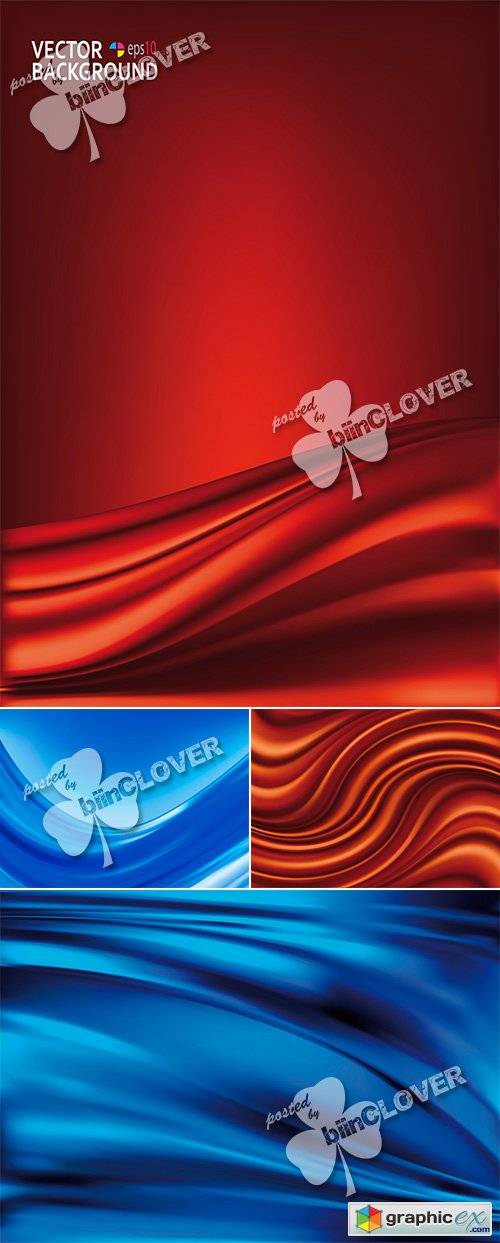 Vector Abstract background with waves 0515