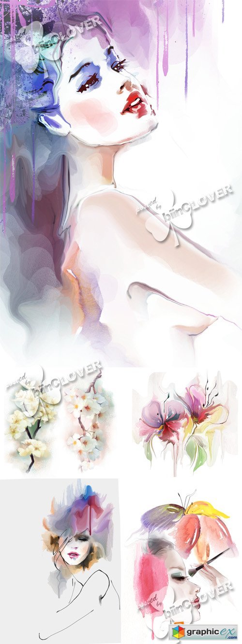 Watercolor illustration 0390