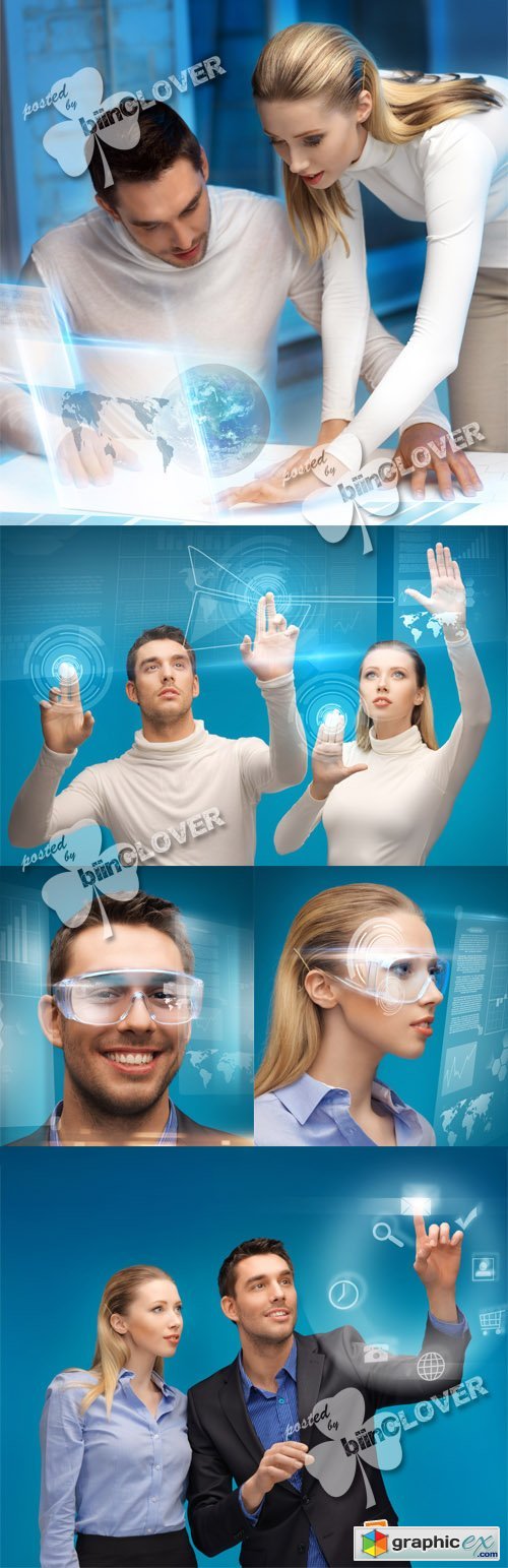 Vector Virtual screen 0390