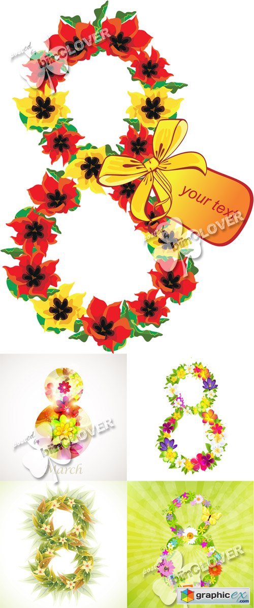 Vector 8 March cards 0381
