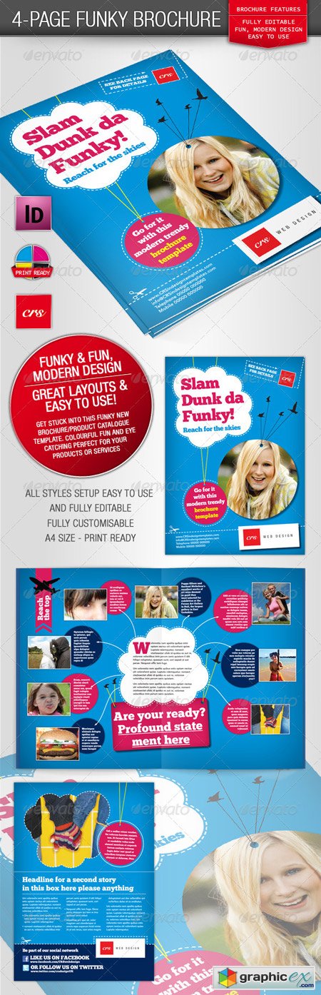 Funky Brochure Template