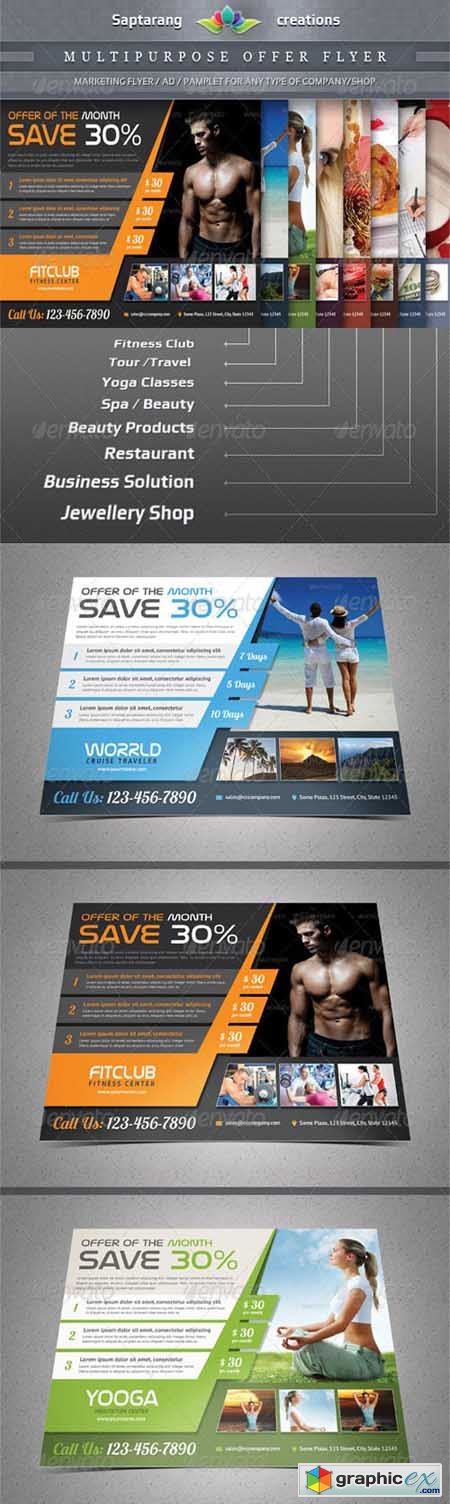 Multipurpose Product / Services Offer Flyer