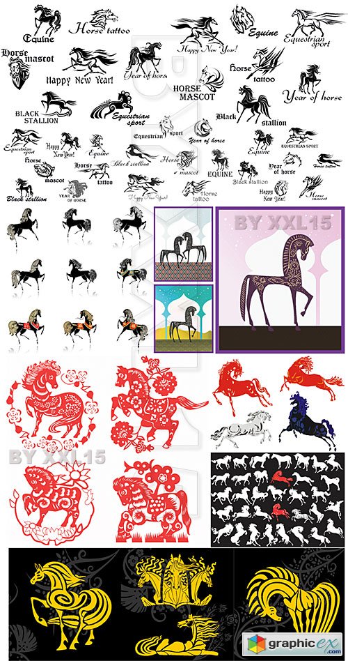 Vector Horse 2014 #5