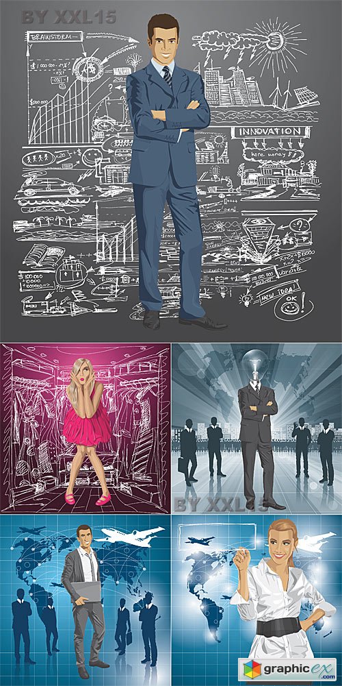 Vector Vector concept people
