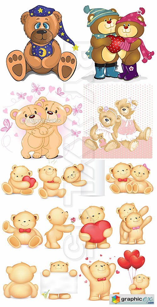 Vector Teddy bear