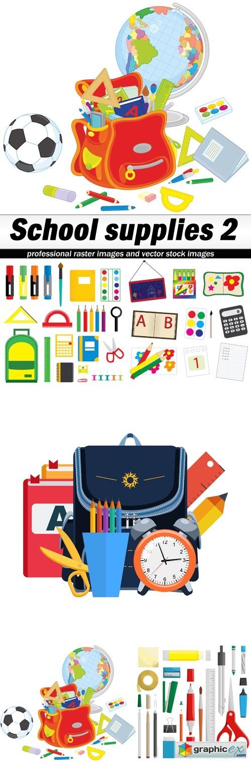 School supplies 2 - 5 EPS