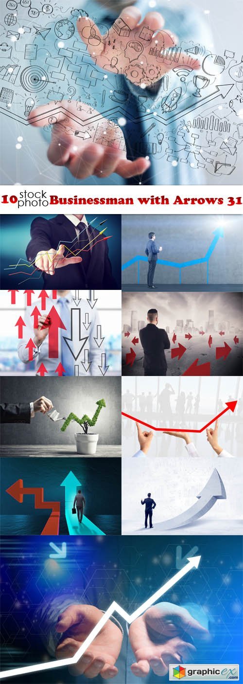 Businessman with Arrows 31