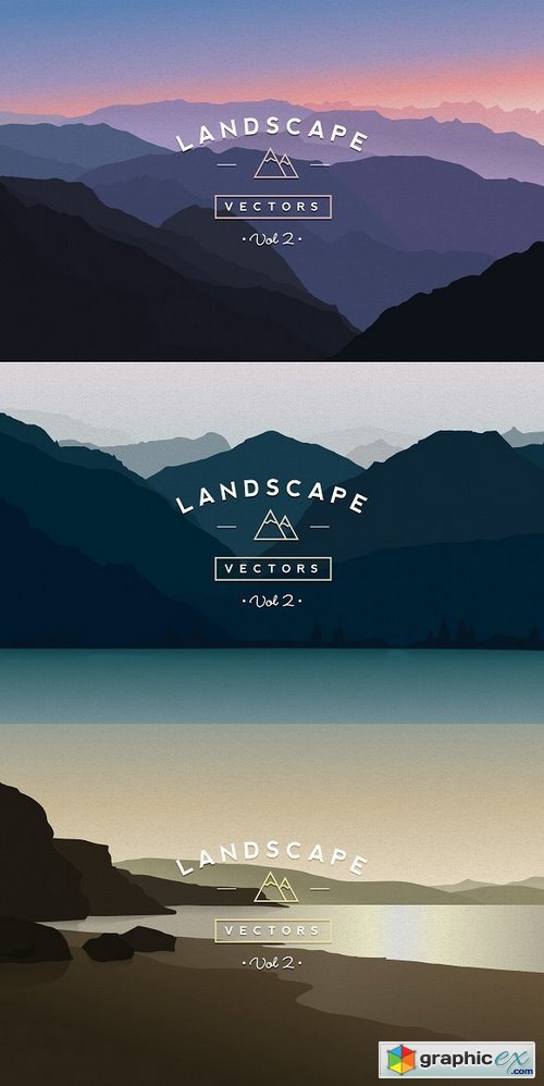 Vector Landscapes Bundle