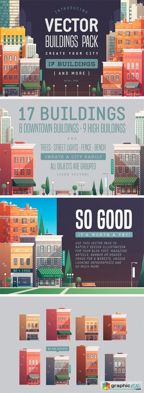 Vector Buildings Pack