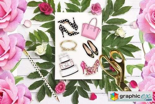 Kate Spade Fashion set - 44 Objects