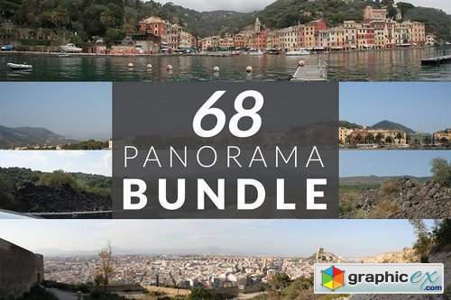 68 Panorama photos PACK