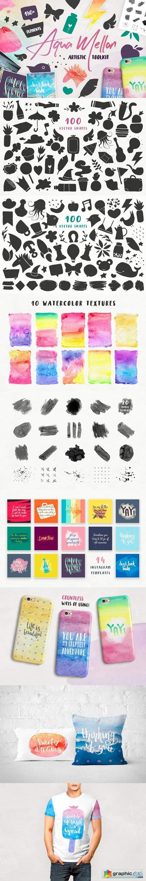 Aqua Mellon Artistic Toolkit