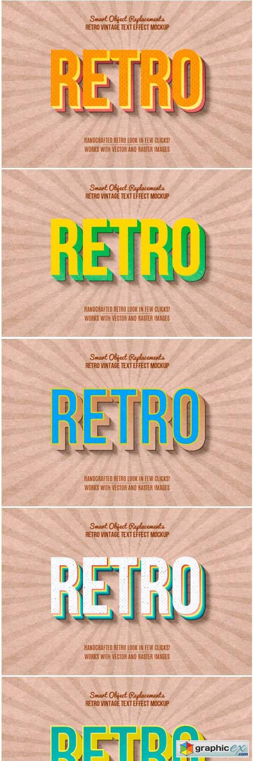 Retro Vintage Photoshop Style