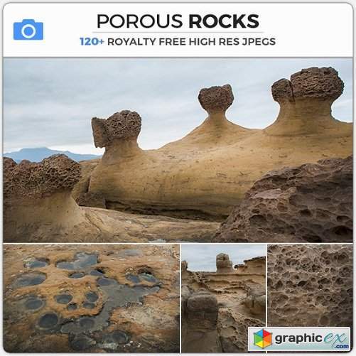 Photobash - Porous Rocks