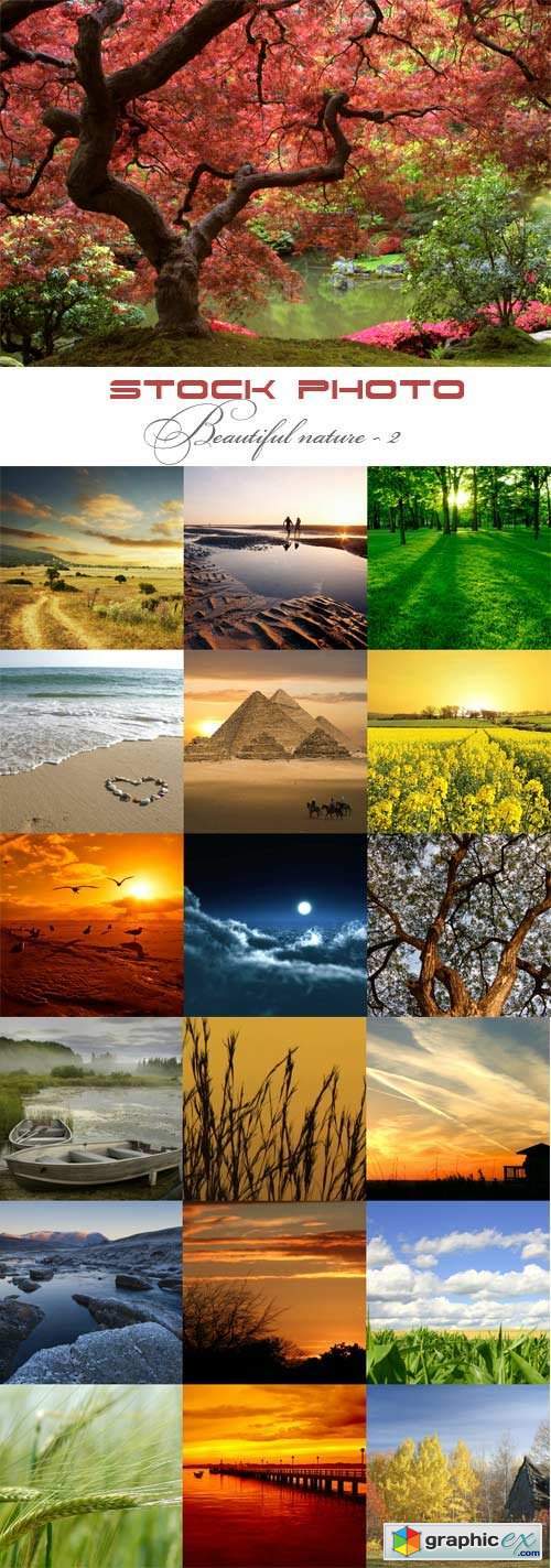 Beautiful nature raster graphics - 2