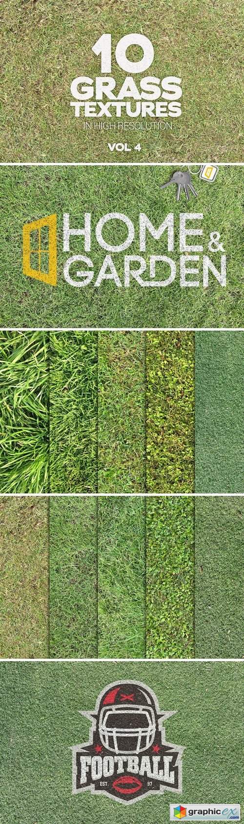 Grass Textures x10 Vol 4