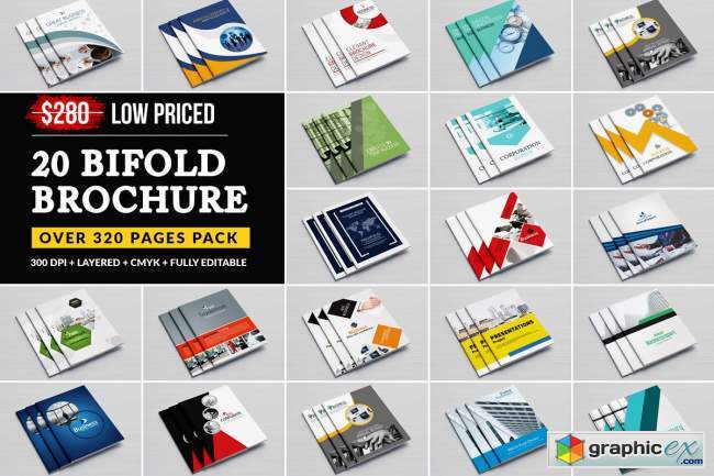 Business Brochure Bundle 20 Template 