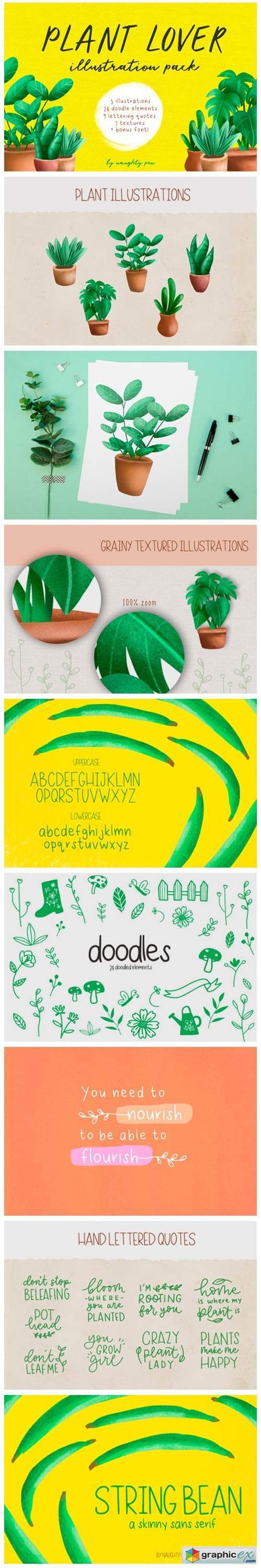 Plant Lover Illustrations
