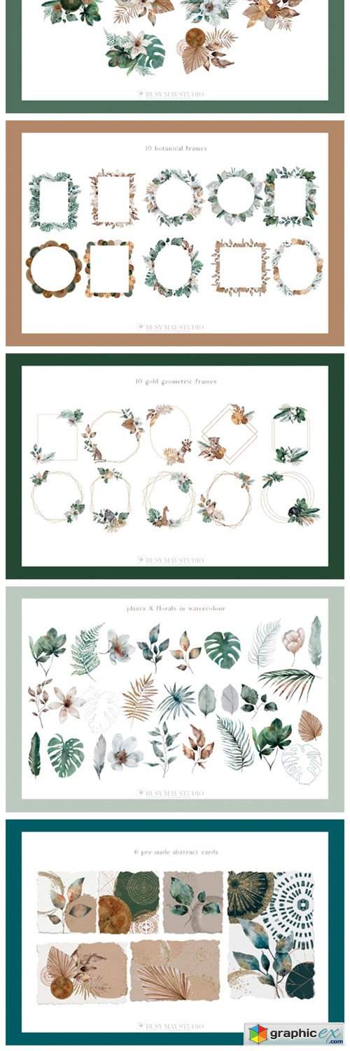 Modern Tropical Huge Collection 9660889