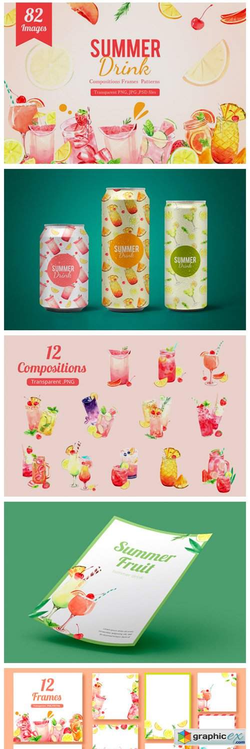  Refreshing Summer Drinks, Mocktails 