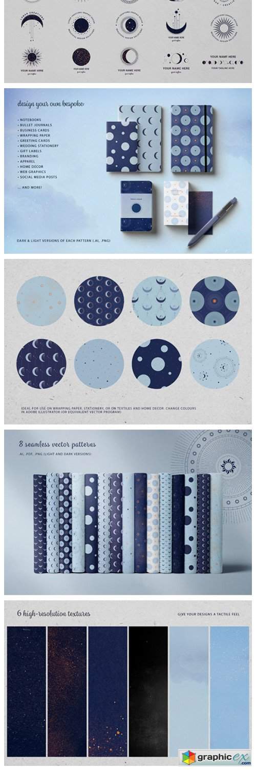  Celestial Beauty Design Resources 