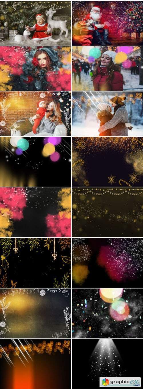Holiday Overlays Collection for Photoshop